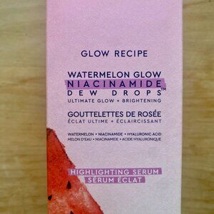 Glow Recipe Watermelon Glow Dew Drops Highlighting Serum, New in Box, full size!